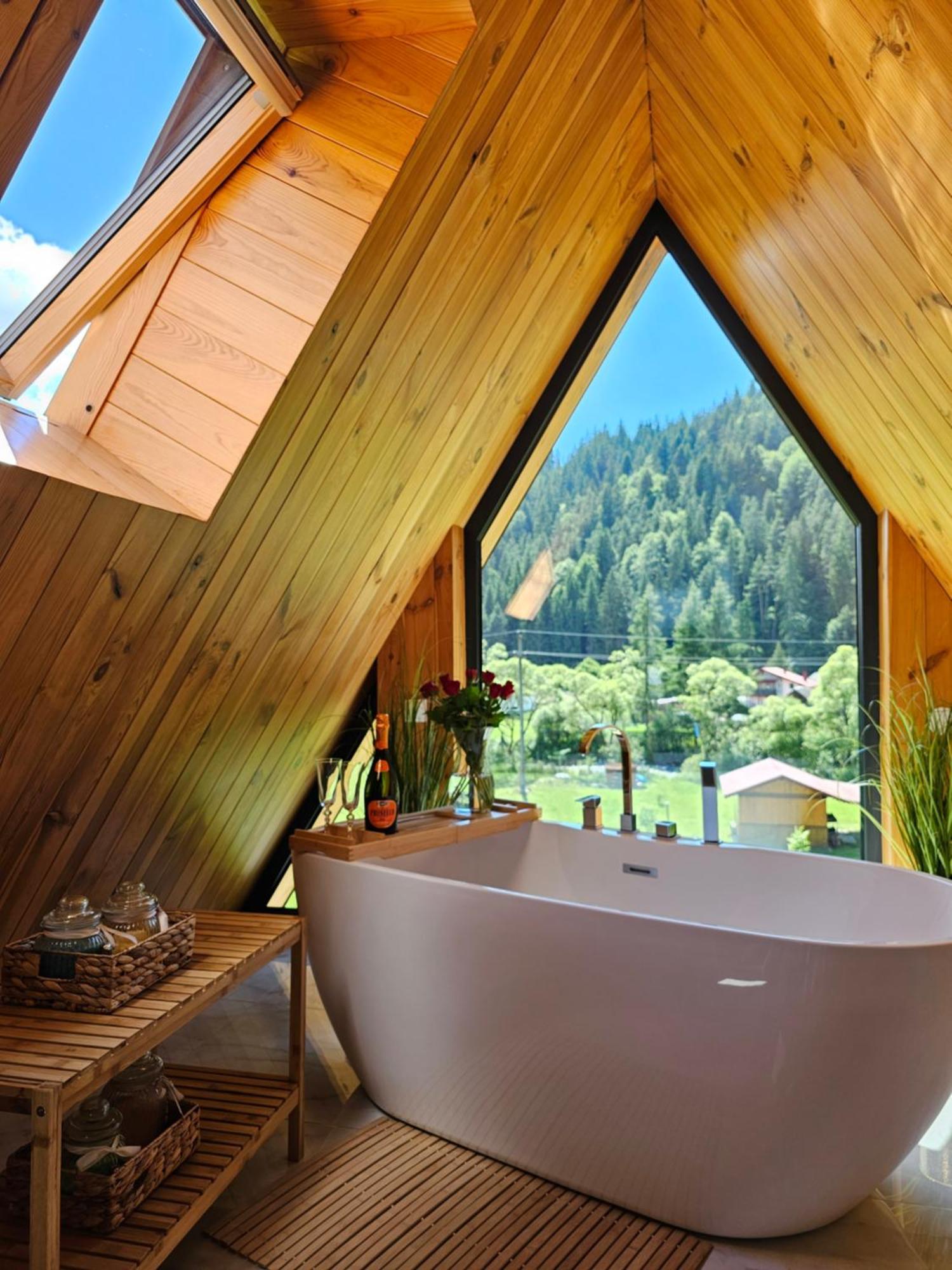 Cabana Cozy Cabin A Frame Топлица Экстерьер фото