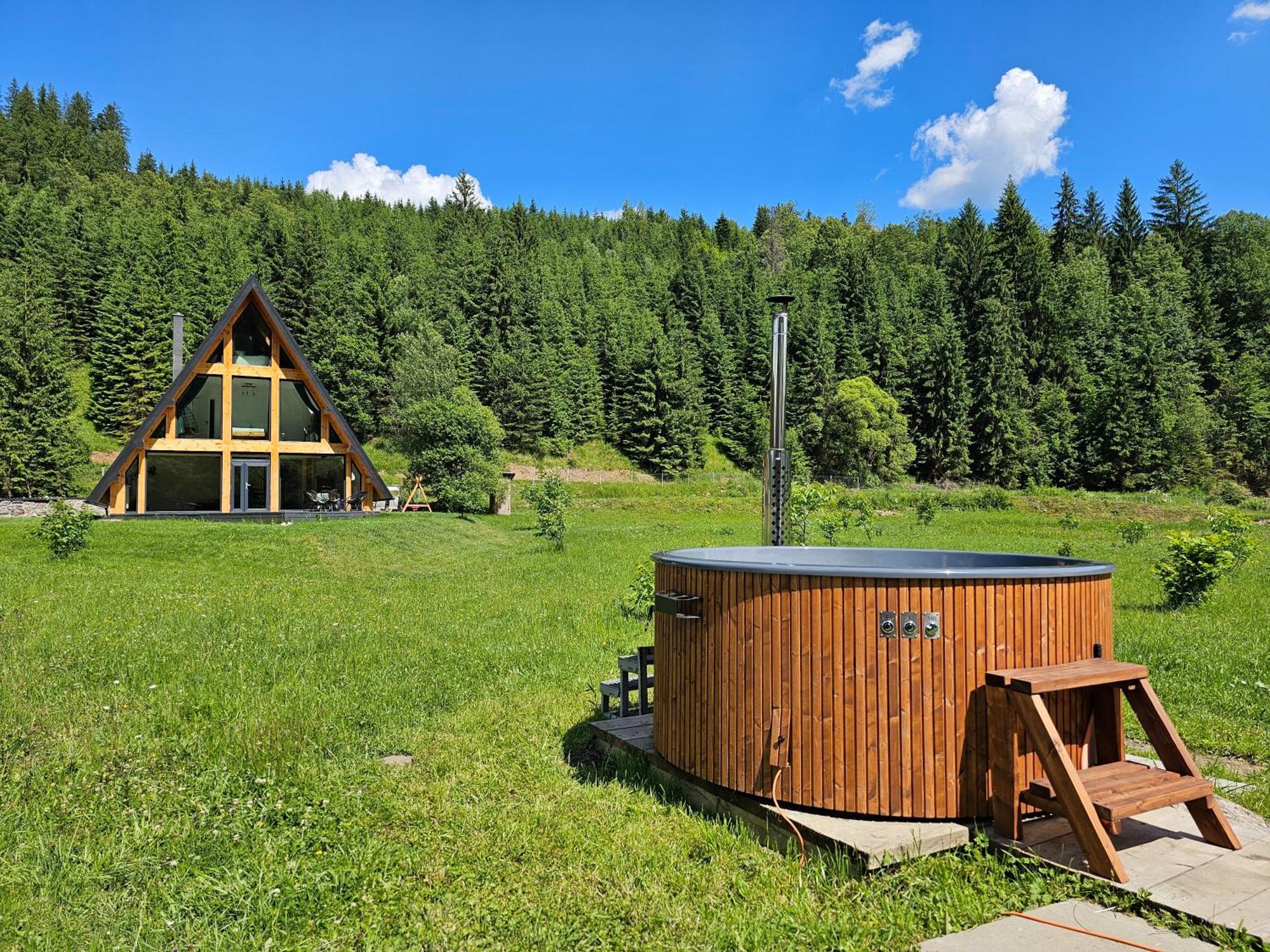 Cabana Cozy Cabin A Frame Топлица Экстерьер фото