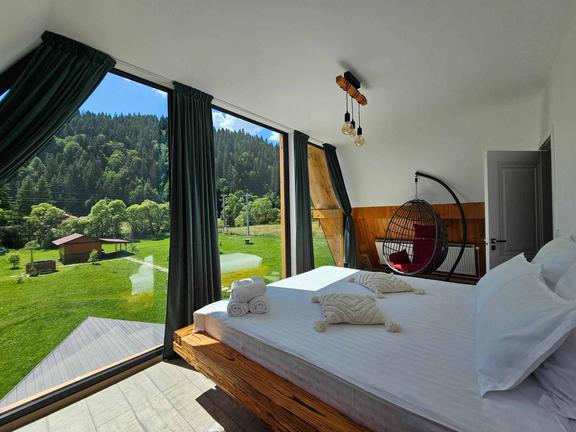 Cabana Cozy Cabin A Frame Топлица Экстерьер фото