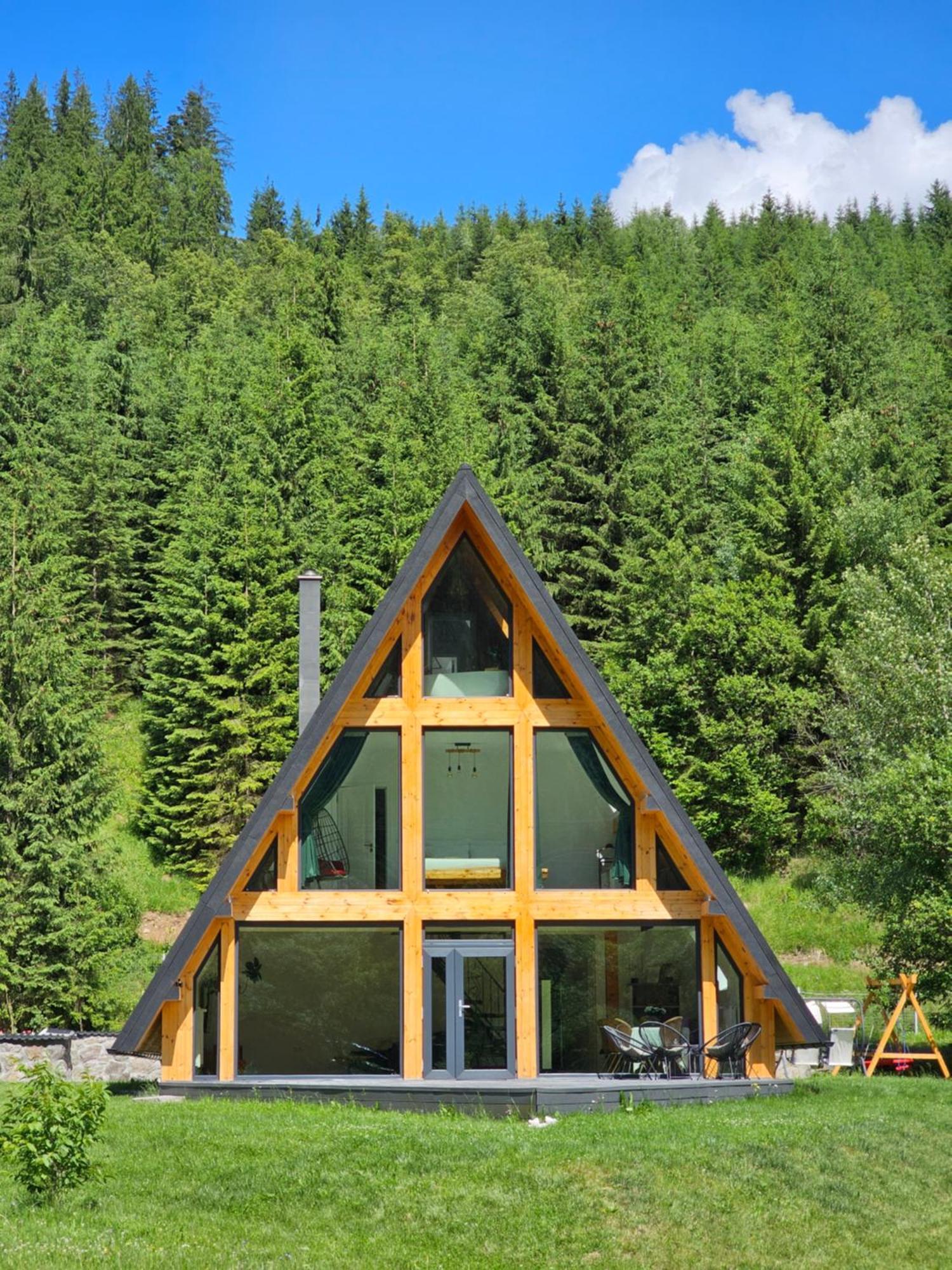 Cabana Cozy Cabin A Frame Топлица Экстерьер фото