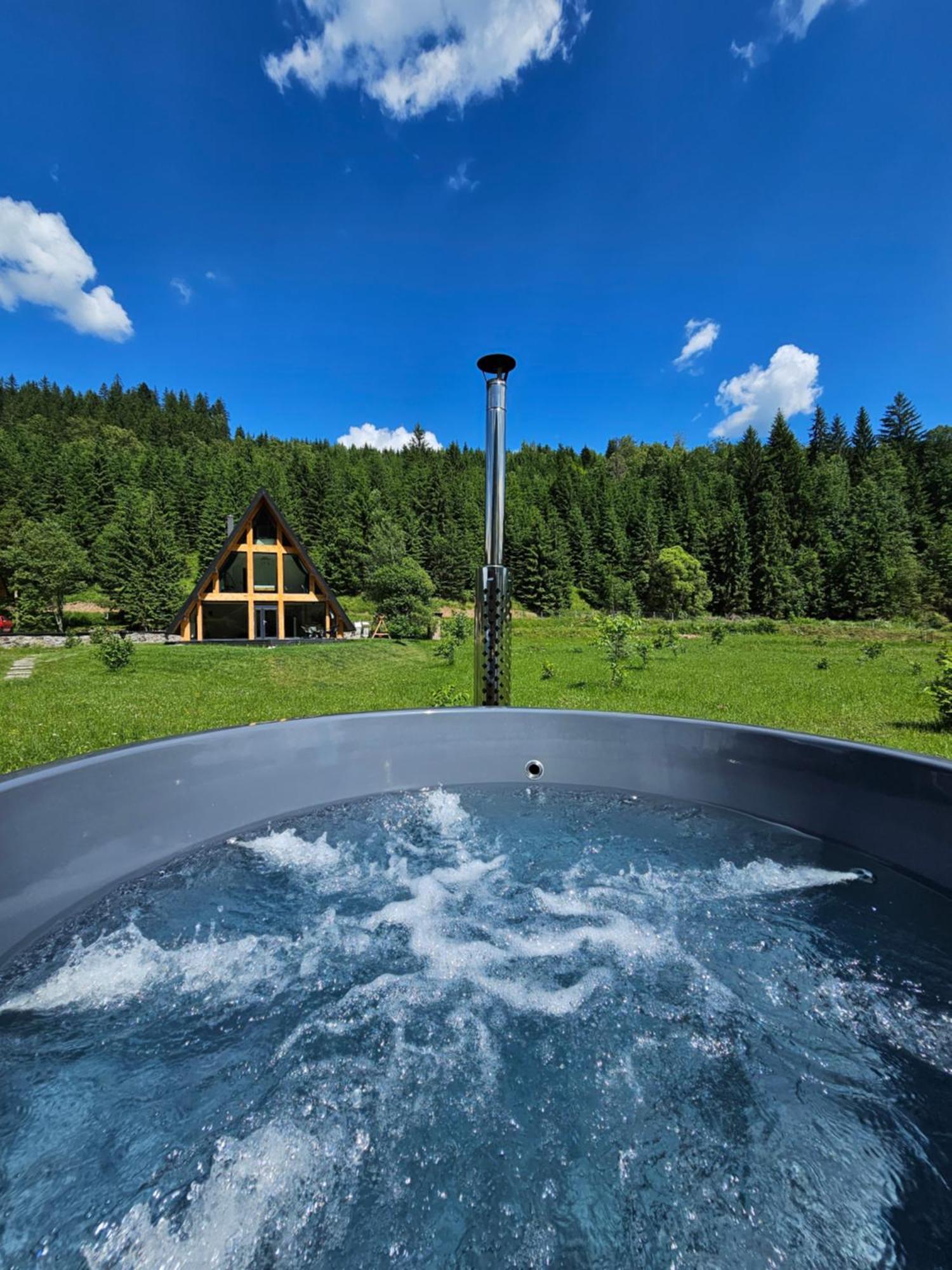 Cabana Cozy Cabin A Frame Топлица Экстерьер фото