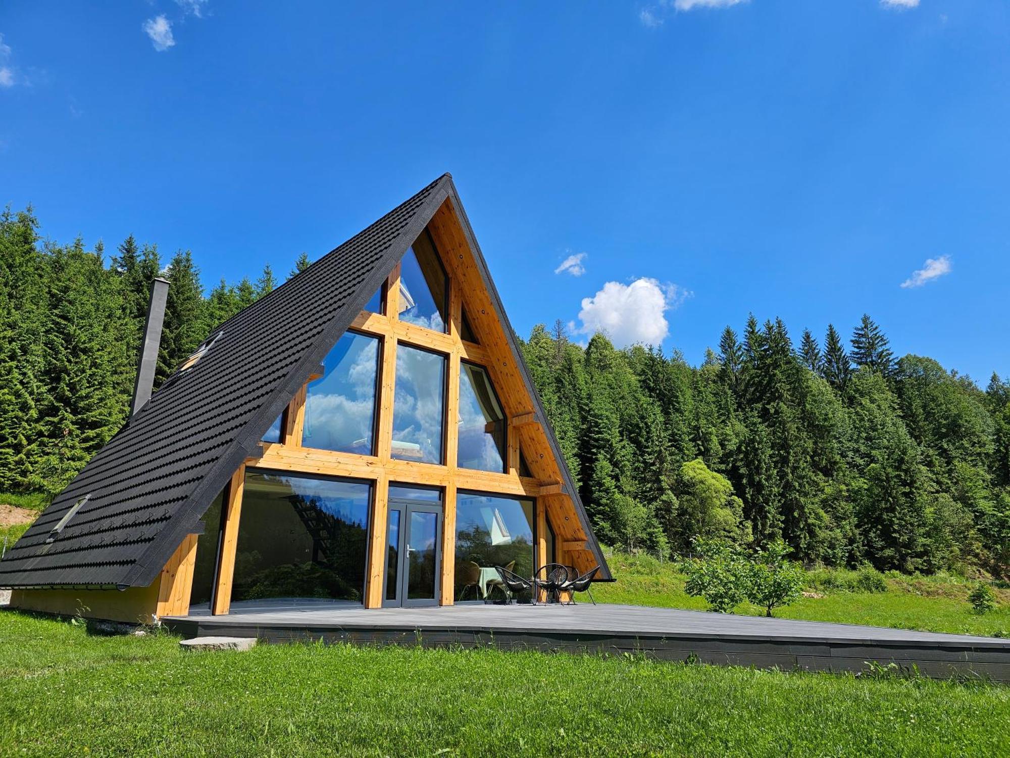 Cabana Cozy Cabin A Frame Топлица Экстерьер фото
