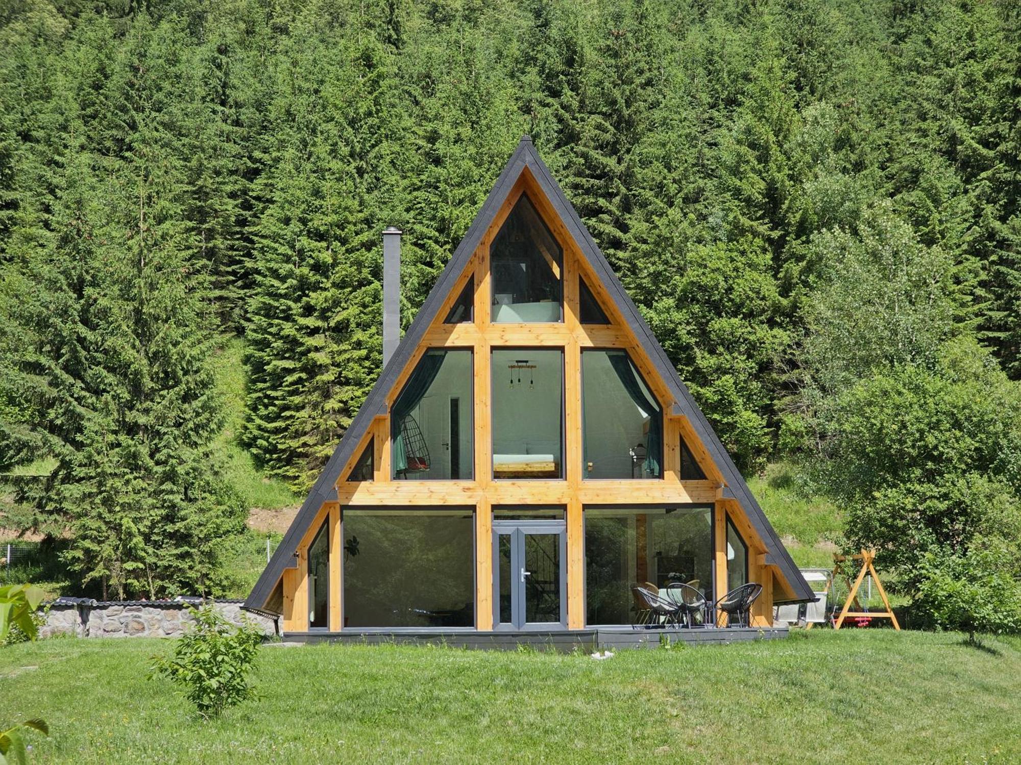 Cabana Cozy Cabin A Frame Топлица Экстерьер фото