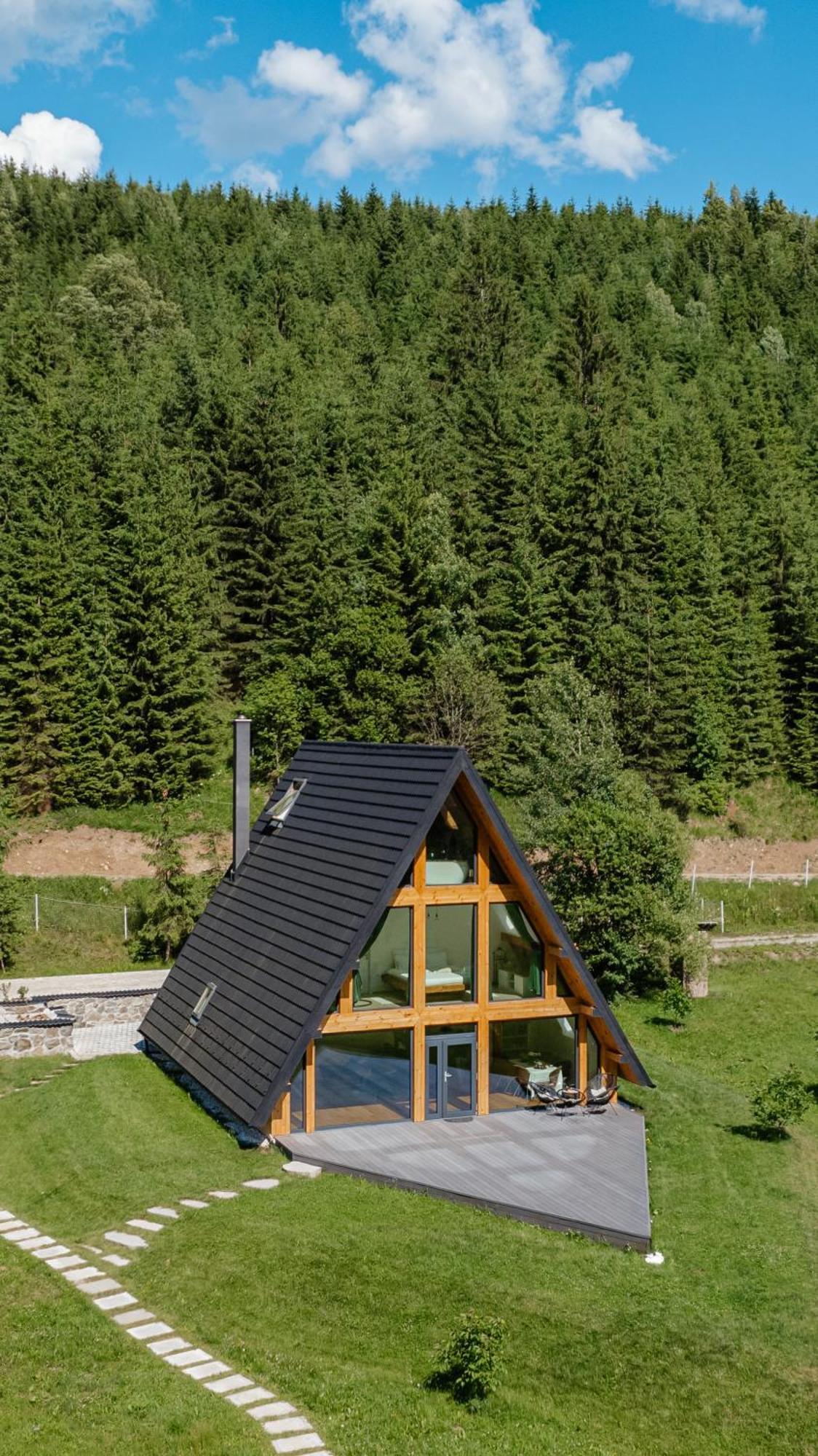 Cabana Cozy Cabin A Frame Топлица Экстерьер фото